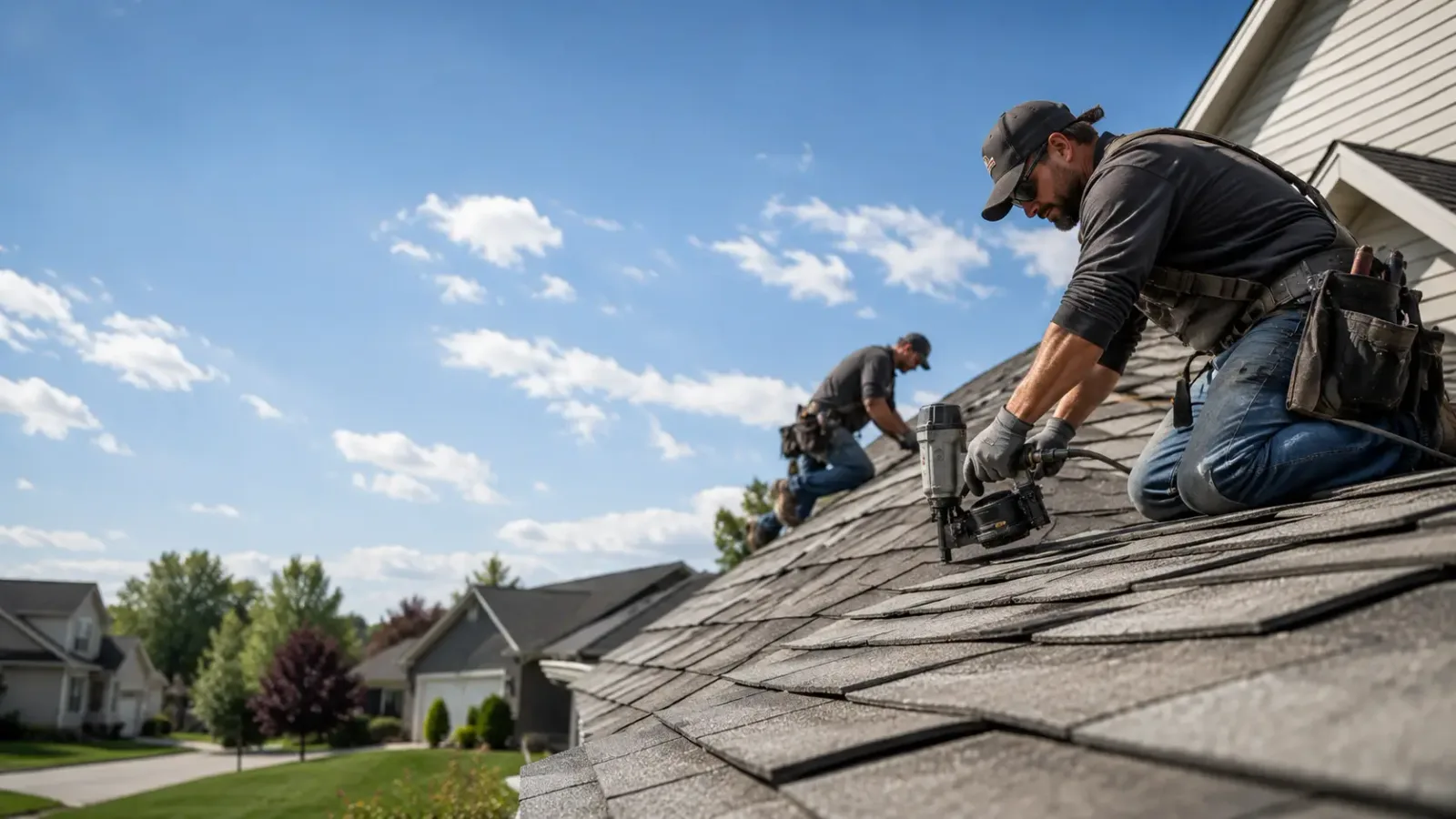 Storm Damage Roof Repair in Mora, MN near me